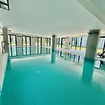 Luksusowy E209 Z Tarasem, Basenem, Sauna, Jacuzzi, Przy Samej Plazy - 5d
