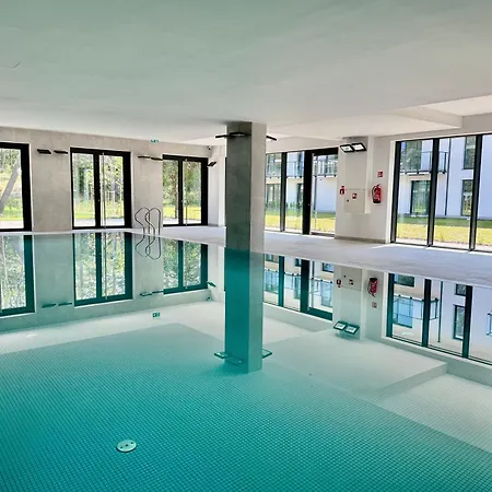 Luksusowy E209 Z Tarasem, Basenem, Sauna, Jacuzzi, Przy Samej Plazy - 5d Niechorze
