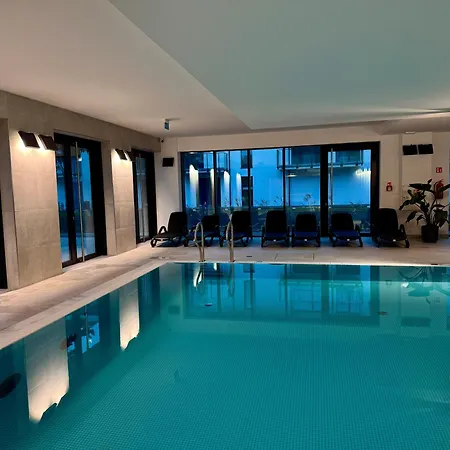 Apartmán Luksusowy E209 Z Tarasem, Basenem, Sauna, Jacuzzi, Przy Samej Plazy - 5d