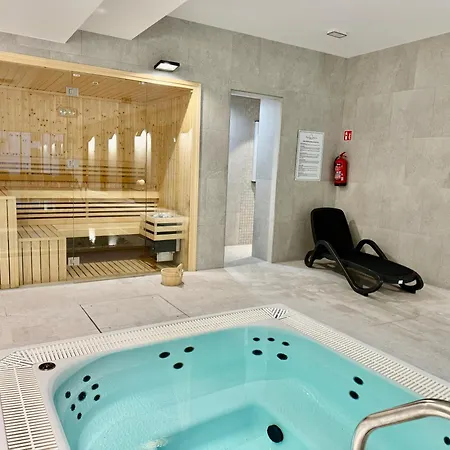 Luksusowy E209 Z Tarasem, Basenem, Sauna, Jacuzzi, Przy Samej Plazy - 5d